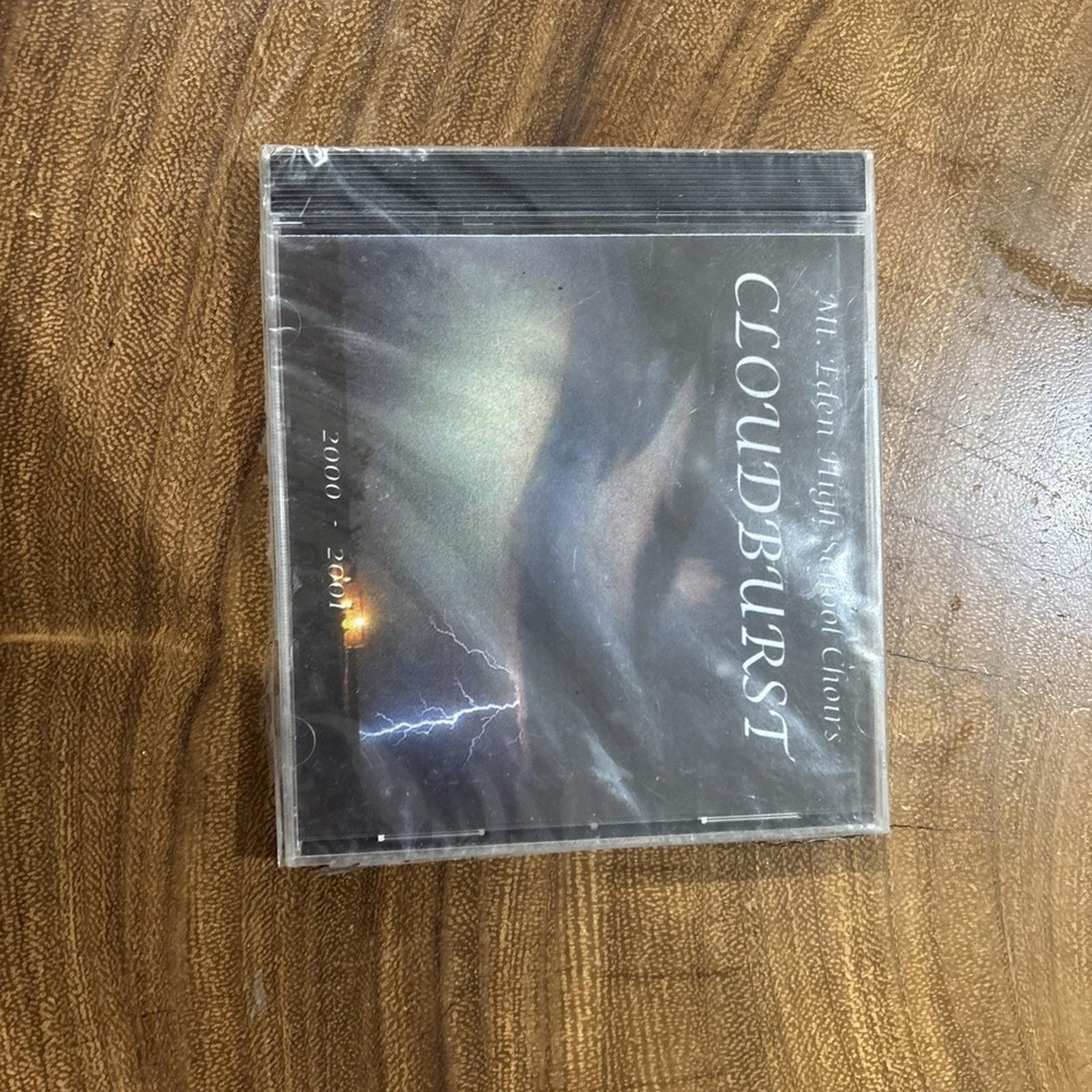 Mt. Eden High School Choirs - Cloudburst CD (2000-2001) Eric Whitacre Rare